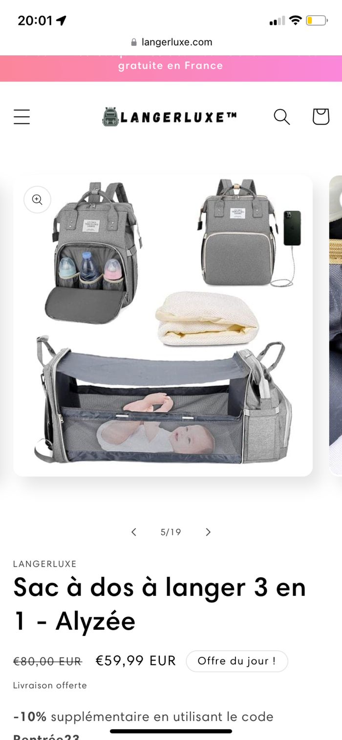 Sac allonger lit - photo numéro 4