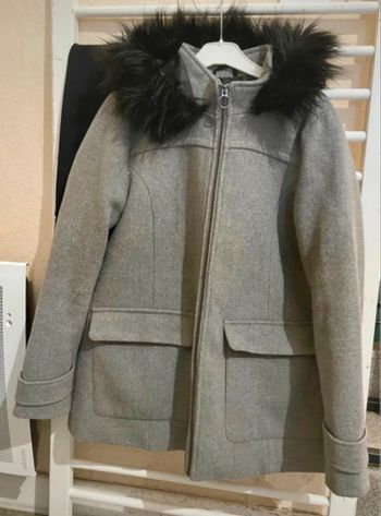 Manteau gris chic & chaud