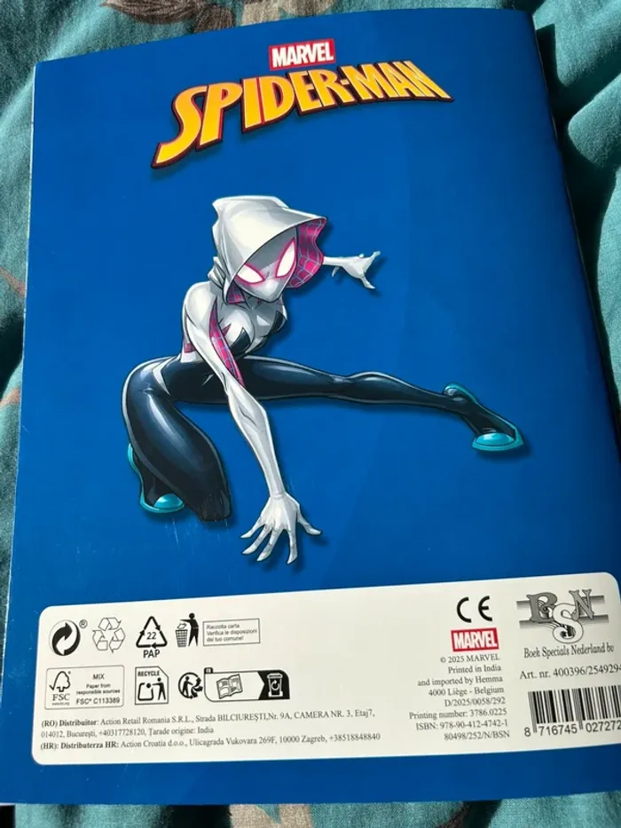 Livre de coloriage Spiderman neuf - photo numéro 2