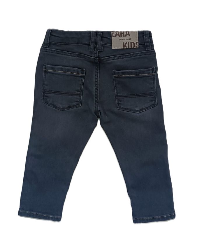 Jean gris anthracite multipoche. Effet griffe. Zara. Taille 9-12 mois. 80 cm - photo numéro 6