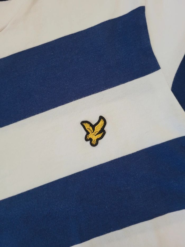 Tee-shirt manches courtes Lyle&Scott à rayures - S - photo numéro 2