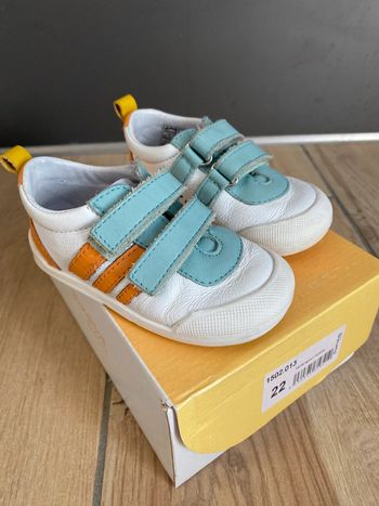 Baskets à scratch blanches