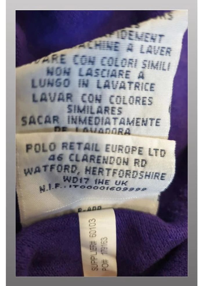 Polo homme Ralph Lauren M violet - photo numéro 4