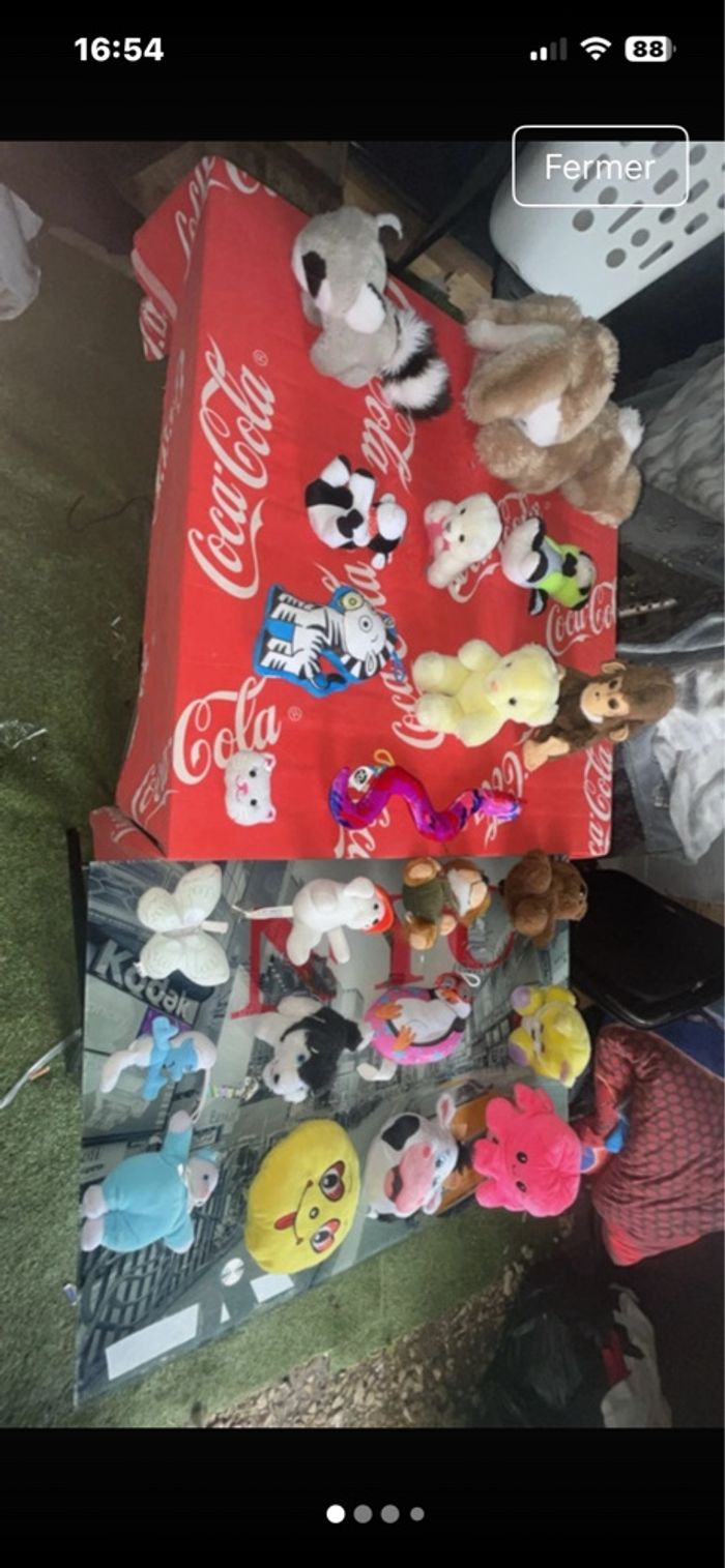 Gros lot de peluche - photo numéro 2