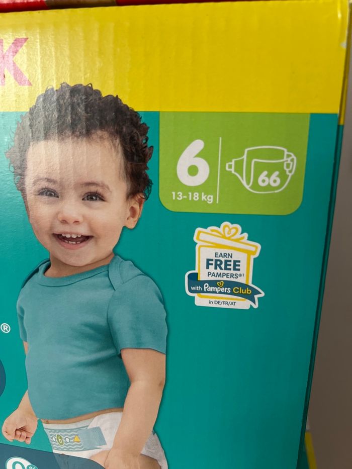 Duo pack Pampers baby dry taille 6 - photo numéro 2