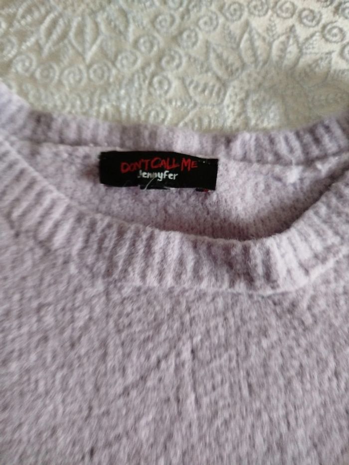Pull violet - photo numéro 3