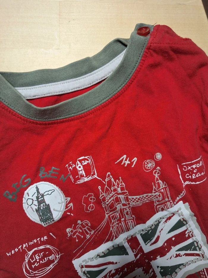 T-shirt manches longues pour garçon taille 24 mois Marque in extenso très bon état - photo numéro 5