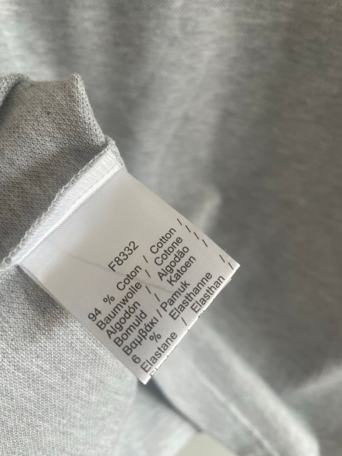 Polo Lacoste gris - photo numéro 3
