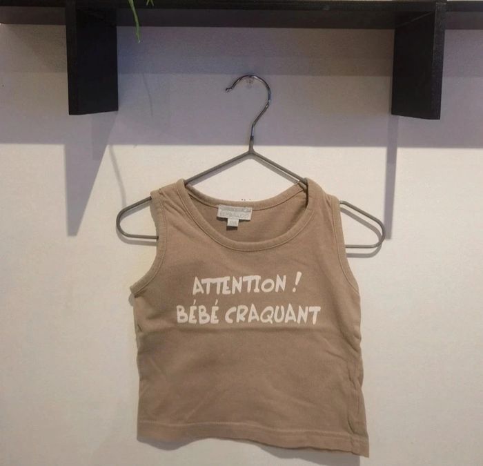 Débardeur été garçon