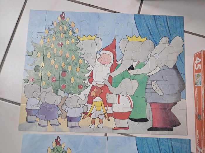 Puzzle babar vintage - photo numéro 3