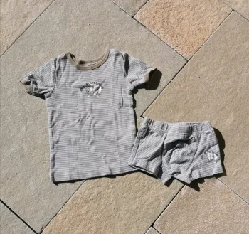 Ensemble maillot de Corps caleçon Tex 2 - 3 ans