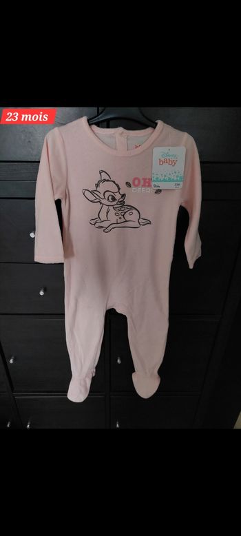 Grenouillère Bambi fille 23 mois 