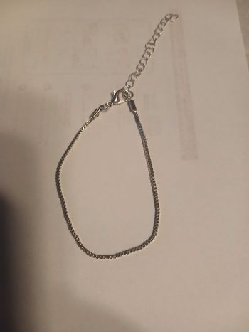Bracelet avec mailles carré