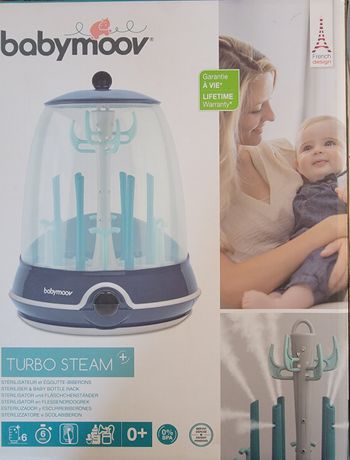 Stérilisateur biberons TurboSteam+ Babymoov