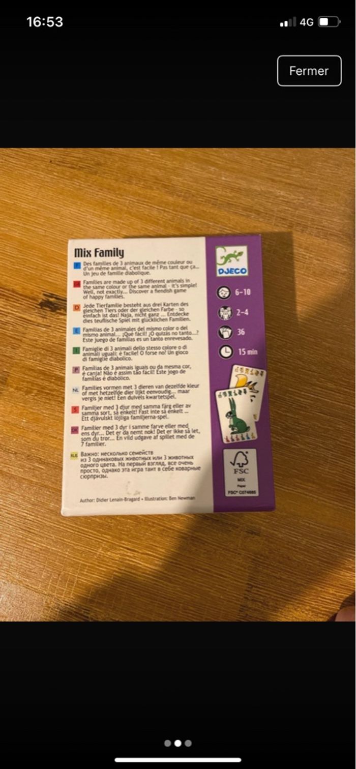 Jeu Mix Family - photo numéro 2