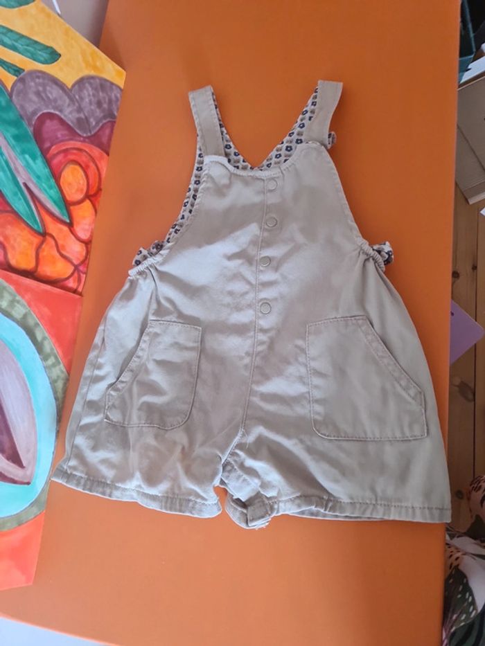 Salopette short