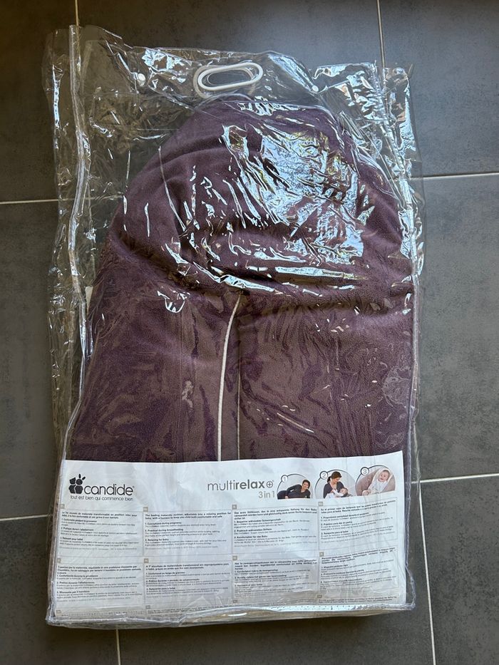 Coussin d’allaitement de grossesse transat multirelax 3 en 1 Candide - photo numéro 2