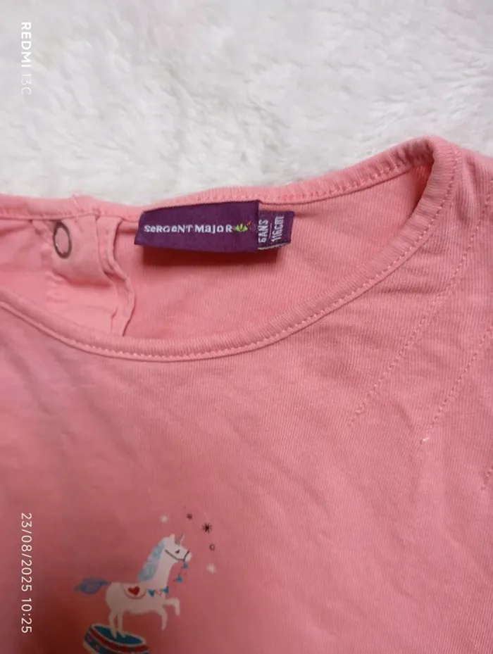 Tee shirt rose sergent major - photo numéro 2
