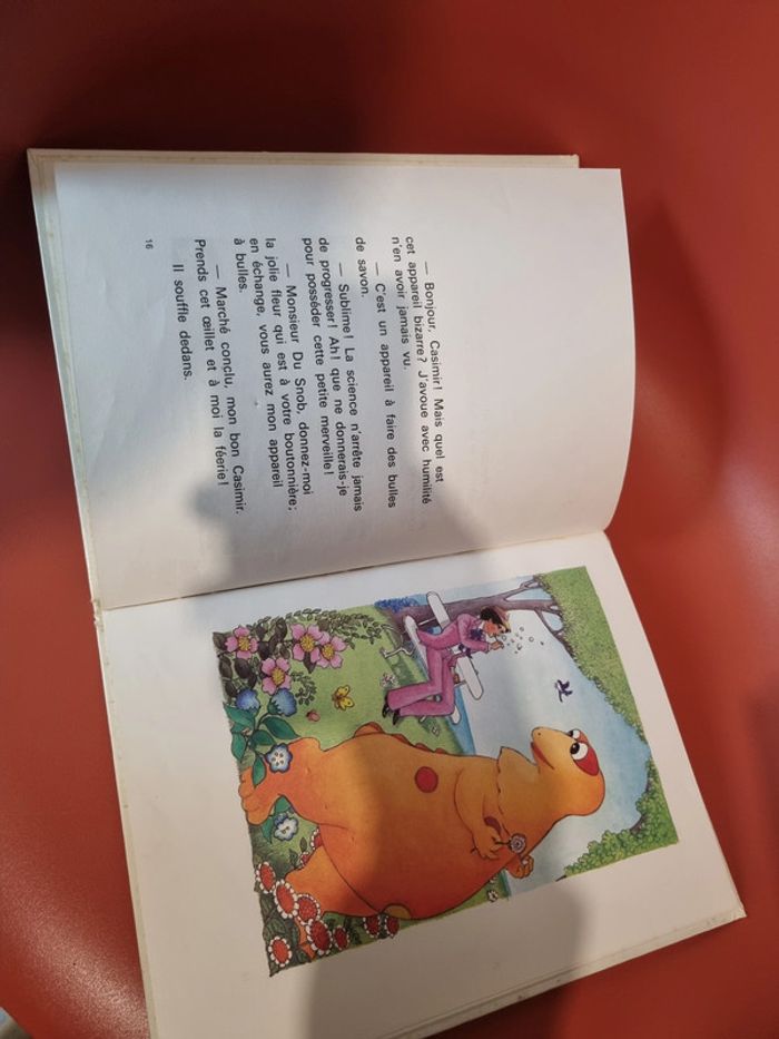 livre les échanges de casimir GP Rouge et or TF abimé - photo numéro 11