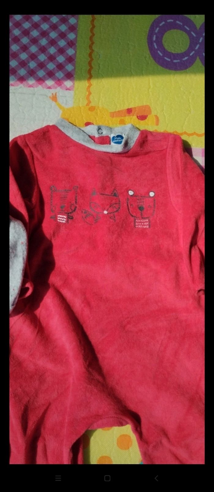 Pyjamas bébé garçon 12 mois - photo numéro 2