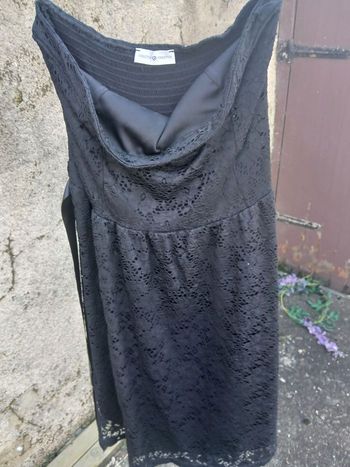 Robe bustier noir
