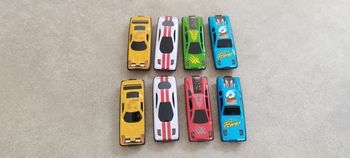 Lot de 8 voitures