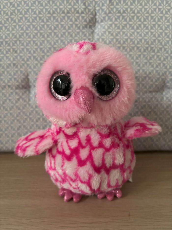 Peluche Pinky Le Hibou "The Beanie Boo's Collection"