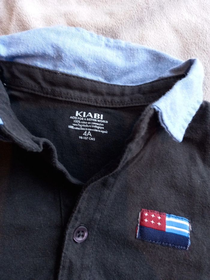 Polo effet chemise - photo numéro 2