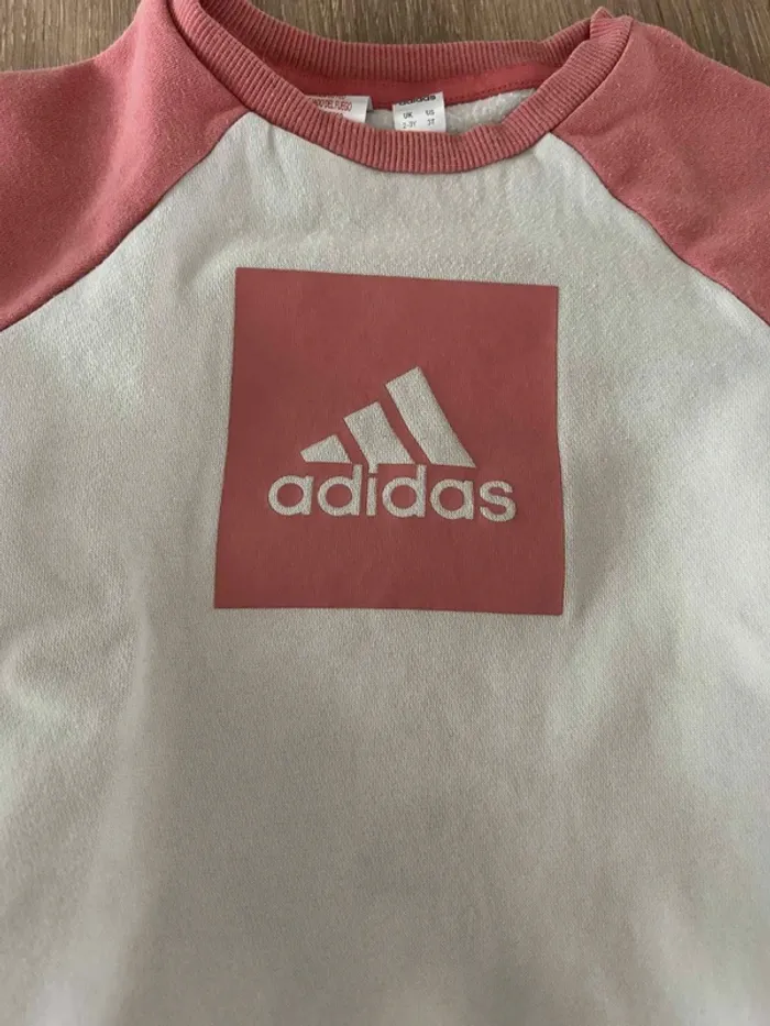 Ensemble Adidas jogging rose - photo numéro 4