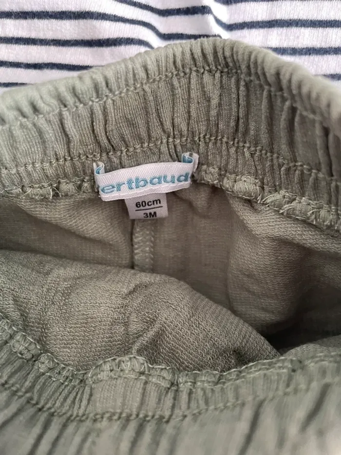Lot de 2 pantalons 3 mois - photo numéro 2