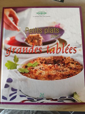 Livre Thermomix Petit plat pour grandes tablées