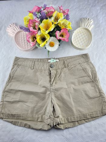 Short camaïeu crème beige-taille 38