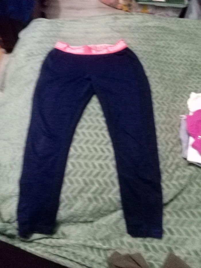 Legging bleu sport femme