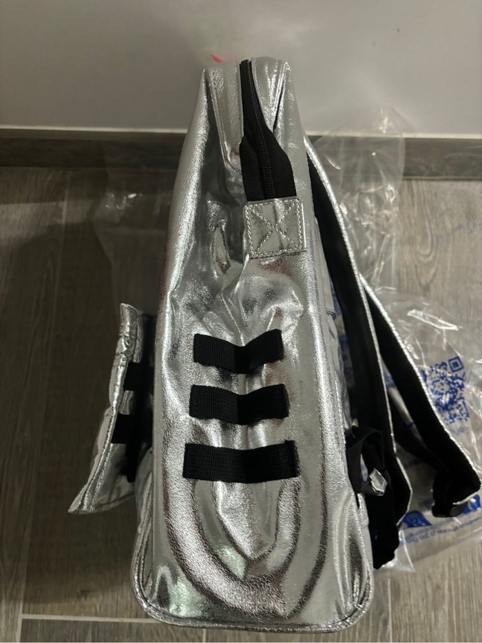 Sac à dos Cabaïa monte Carlo médium argent collection Lucky star - photo numéro 2