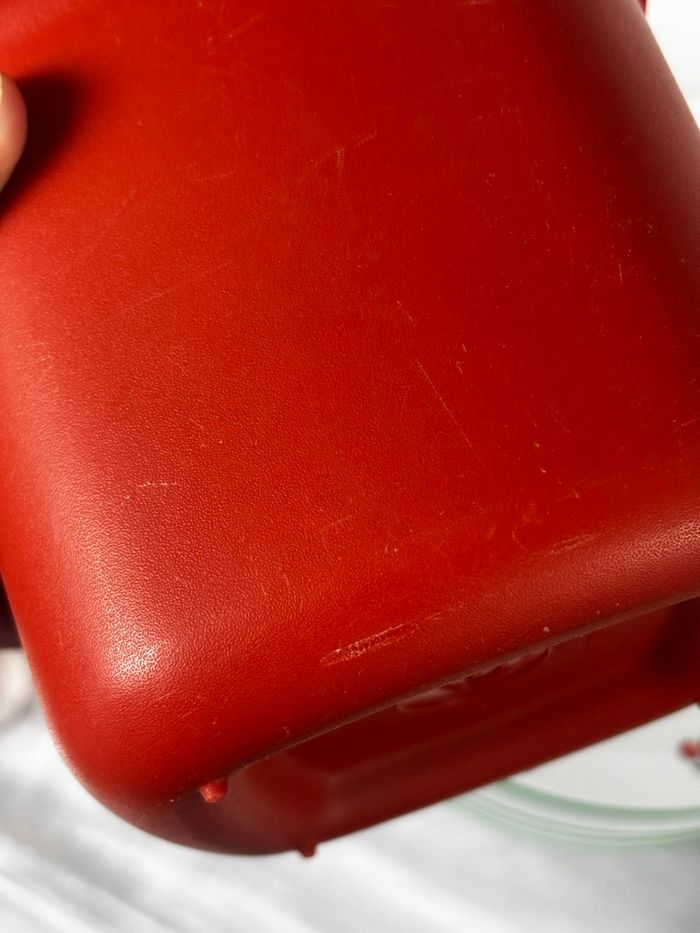 Vintage seau à glaçons Tupperware orange - photo numéro 7