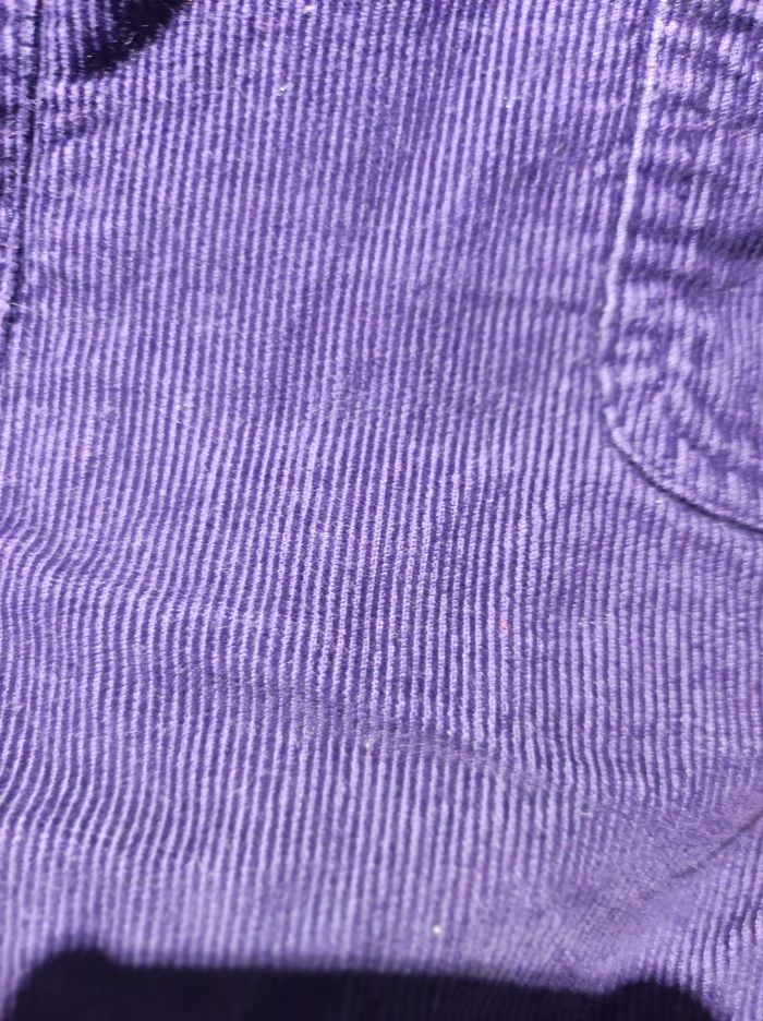 Jupe short velours violet 5 ans Verbaudet - photo numéro 4