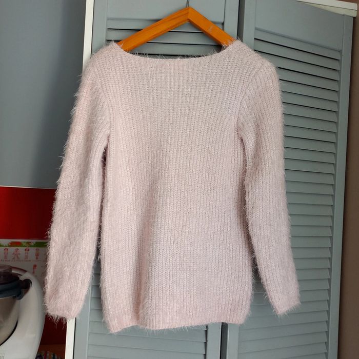 Pull doux doux a "poils" - photo numéro 3