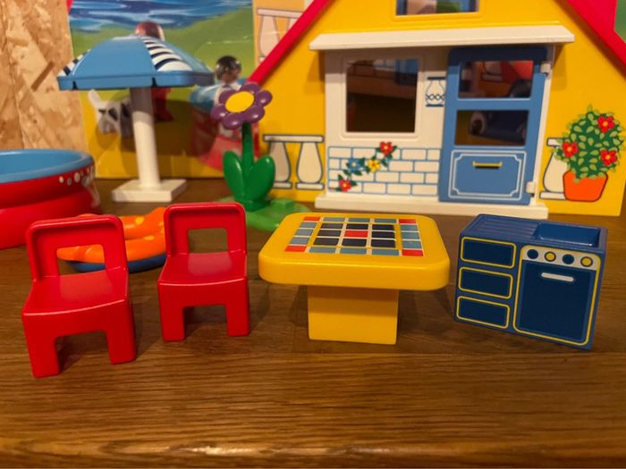 Idée cadeau 🎁 Playmobil 123 Numéro 9527 La maison de vacances - photo numéro 9