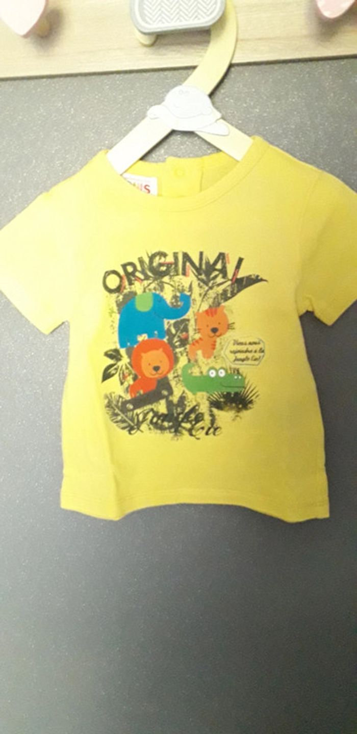 T.shirt manches courtes 6 mois - photo numéro 3