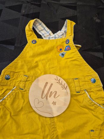 Salopette sergent Major 12 mois