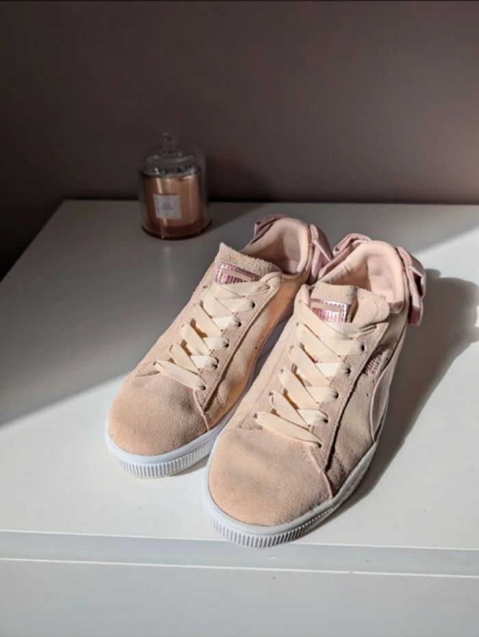 Puma Suede bow. T. 38 - photo numéro 3
