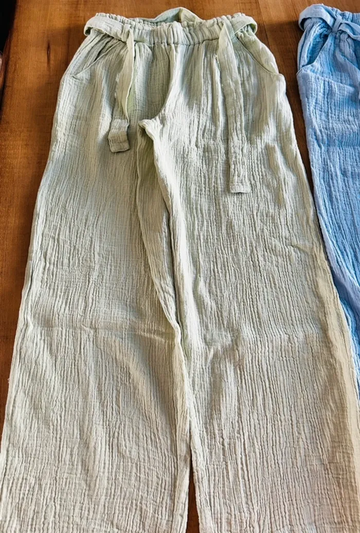 Pantalons gaze de coton - photo numéro 2