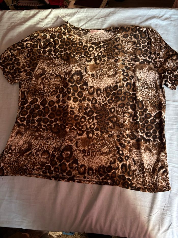 Teeshirt léopard 2XL - photo numéro 4