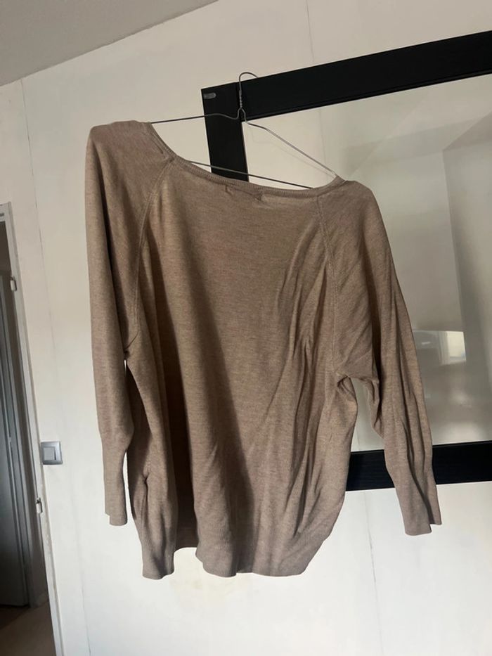 Pull beige - photo numéro 3