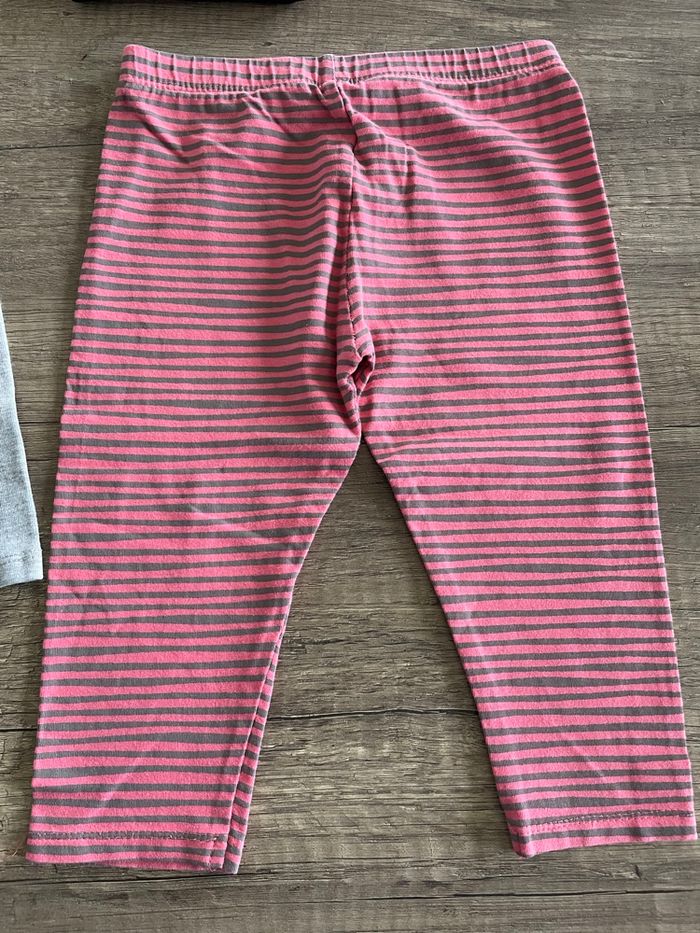 Lot 4 leggings Fille -18M- - photo numéro 10