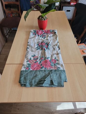 Nappe de table noël 242 X 142 cm
