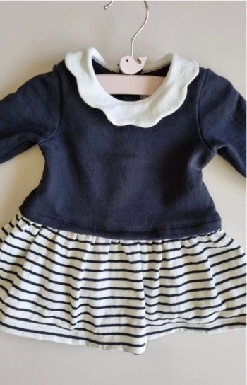 Robe marine Petit Bateau 3  mois