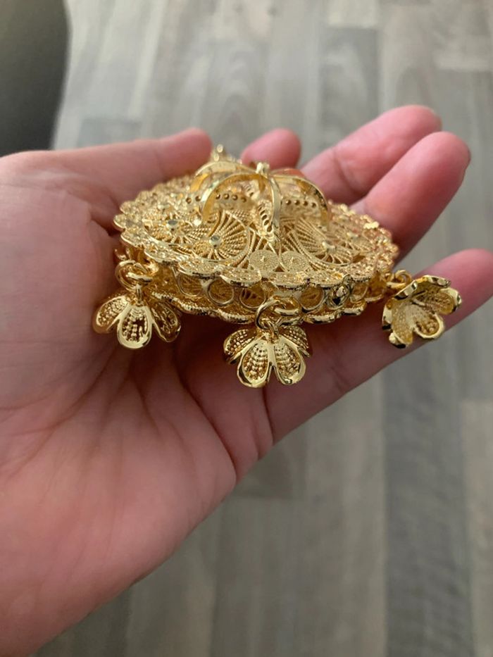 Collier traditionnelle algérien SKHAB doré - photo numéro 7