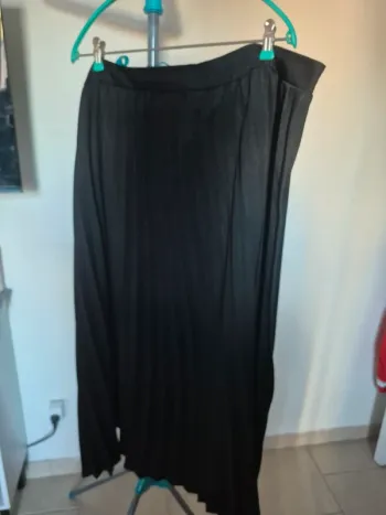 Jupe plissée taille haute