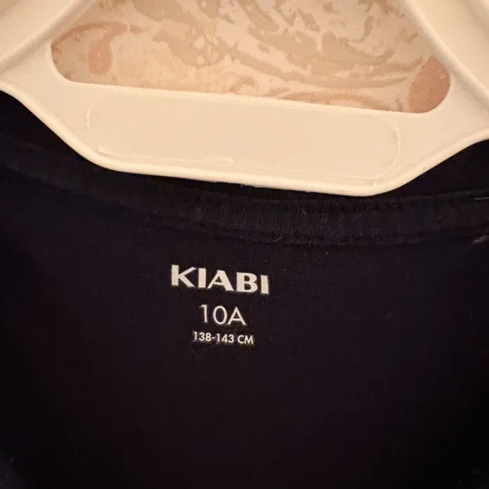 T-shirt Kiabi • noir & blanc • 10ans 🌿 - photo numéro 2